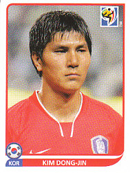 Kim Dong-Jin South Korea samolepka Panini World Cup 2010 #151